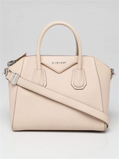 givenchy sac beige|GIVENCHY Sugar Goatskin Small Antigona Beige.